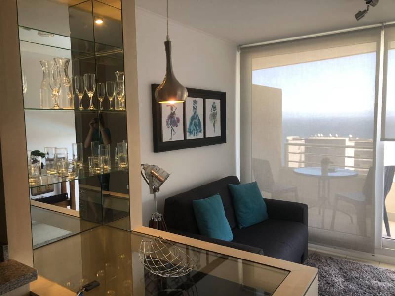 DEPARTAMENTO AMOBLADO EN ARRIENDO, RE�ACA