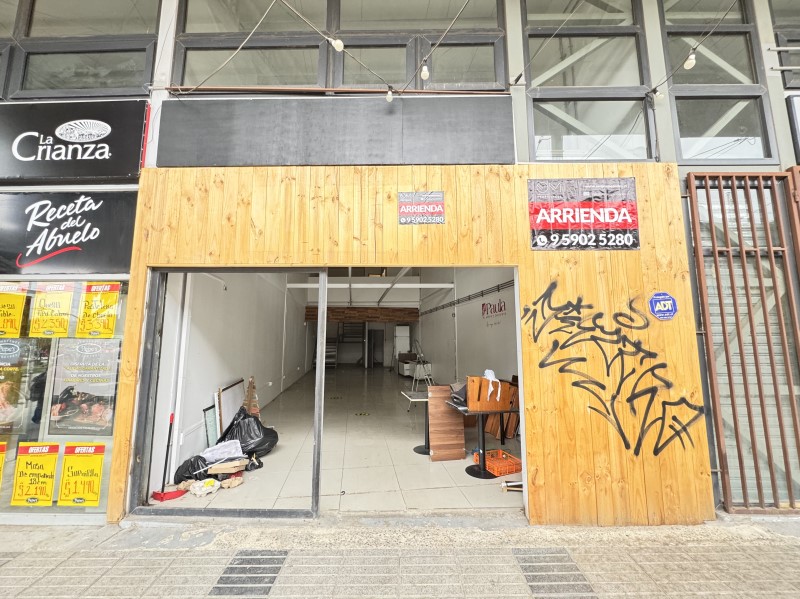 LOCAL EN ARRIENDO, PASOS DEL METRO VILLA ALEM (COD. 582)